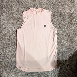Alaskan hard gear women's XS pink high neck tank top, athletic, workwear, garden